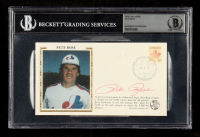 Pete Rose Signed 1984 FDC Envelope (Beckett | Auto Grade BGS Authentic) at PristineAuction.com