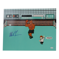 Mike Tyson Signed "Punch-Out!!" 16x20 Photo (JSA) at PristineAuction.com