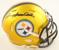 Terry Bradshaw Signed Steelers Flash Alternate Speed Mini Helmet (Beckett) at PristineAuction.com