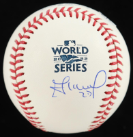 Jose Altuve Signed 2022 World Series Baseball (JSA) at PristineAuction.com