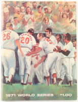 1971 World Series Program Magazine at PristineAuction.com