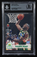 Shawn Kemp Signed 1993-94 Hoops #207 (BGS) at PristineAuction.com