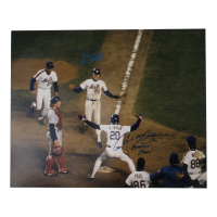 Howard Johnson & Ray Knight Signed Mets 16x20 Photo Inscribed "Amazin' Mets!" & "86 WS MVP" (AWM) at PristineAuction.com