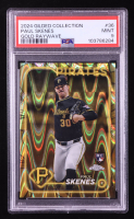 Paul Skenes 2024 Topps Chrome Gilded Collection Gold RayWave Refractors #36 RC #03/25 (PSA 9) at PristineAuction.com