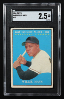 Willie Mays 1961 Topps #482 MVP (SGC 2.5) at PristineAuction.com