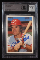 Pete Rose Signed 1985 Topps Rose #13 / Nationality (BGS | Autograph Grade 10) at PristineAuction.com
