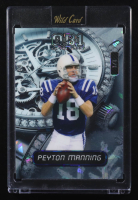 Peyton Manning 2024 Wild Card QB1 On the Clock Crystal Silver #OCCIOPM3 #1/1 at PristineAuction.com