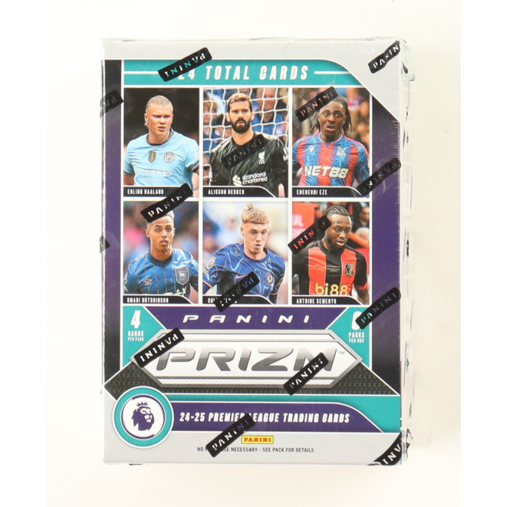2024-25 Panini Prizm Premier League Soccer Blaster Box with (6) Pack at PristineAuction.com