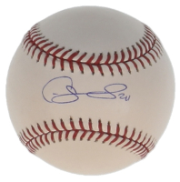 Gary Sanchez Signed OML Baseball (JSA) at PristineAuction.com