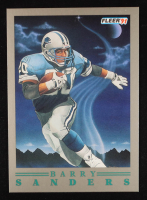 Barry Sanders 1991 Fleer Pro-Vision #2 at PristineAuction.com