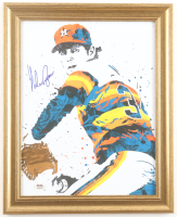 Nolan Ryan Signed Astros "The Ryan Express" 11x14 Art Print (PSA) at PristineAuction.com
