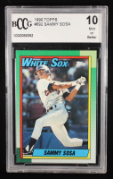 Sammy Sosa 1990 Topps #692 RC (BCCG 10) at PristineAuction.com