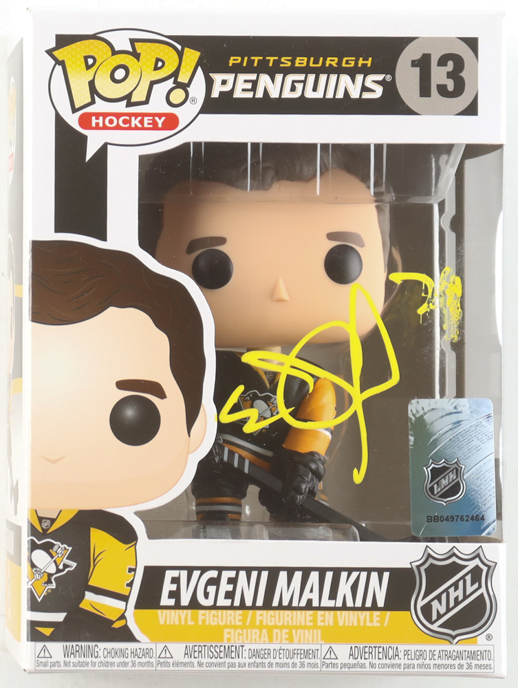 Evgeni Malkin Signed LE "Penguins" #13 Funko Pop! Vinyl Figure (Fanatics) at PristineAuction.com Evgeni Malkin Signed LE "Penguins" #13 Funko Pop! Vinyl Figure (Fanatics) at PristineAuction.com