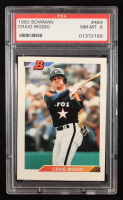 Craig Biggio 1992 Bowman #484 (PSA 8) at PristineAuction.com