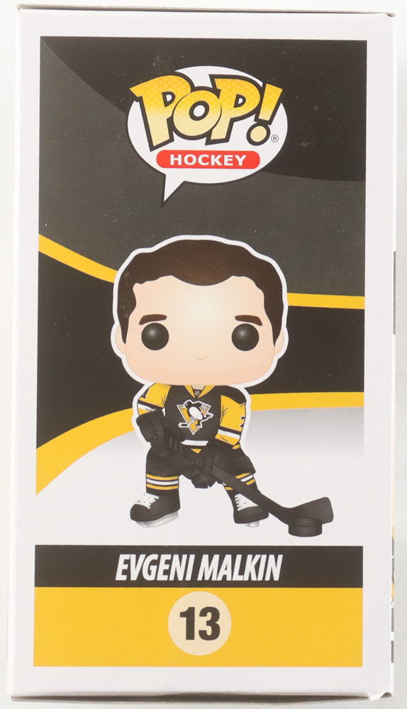 Evgeni Malkin Signed LE "Penguins" #13 Funko Pop! Vinyl Figure (Fanatics) at PristineAuction.com Evgeni Malkin Signed LE "Penguins" #13 Funko Pop! Vinyl Figure (Fanatics) at PristineAuction.com