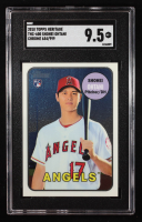 Shohei Ohtani 2018 Topps Heritage Chrome #THC600 RC #654/999 (SGC 9.5) at PristineAuction.com