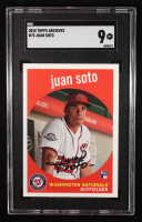 Juan Soto 2018 Topps Archives #73 RC (SGC 9) at PristineAuction.com