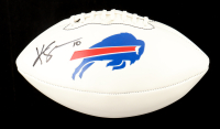 Khalil Shakir Signed Bills Logo Football (Fanatics) at PristineAuction.com