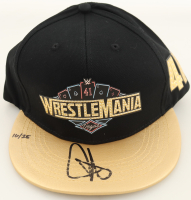 John Cena Signed LE WrestleMania 41 Gold Brim Snapback Cap (Fanatics) at PristineAuction.com