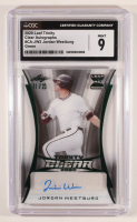 Jordan Westburg 2020 Leaf Trinity Clear Autographs Green #CAJW2 RC #11/20 (CGC 9) at PristineAuction.com