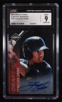 Francisco Lindor 2011 Limited Draft Hits Signatures #28 RC #137/149 (CGC 9 | Autograph Graded 10) at PristineAuction.com