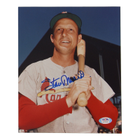 Stan Musial Signed Cardinals 8x10 Photo (PSA) at PristineAuction.com
