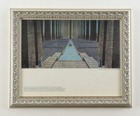 Star Wars "Rebel Alliance Ceremony at Massai" 1977 Ralph McQuarrie Custom Framed Pre-Production Art Photo Display at PristineAuction.com