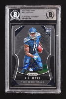 A.J. Brown Signed 2019 Panini Prizm #344 RC (BGS) at PristineAuction.com