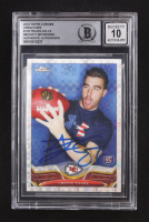 Travis Kelce Signed 2013 Topps Chrome Xfractors #118 RC (BGS | Auto 10) at PristineAuction.com