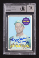 Reggie Jackson Signed 1969 Topps #260 RC Inscribed "HOF 93" (BGS | Auto 10) at PristineAuction.com