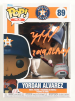 Yordan Alvarez Signed Astros #89 Funko Pop! Vinyl Figure Inscribed "2019 AL ROY" (Beckett) at PristineAuction.com