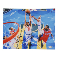 Karl Anthony-Towns Signed Knicks 11x14 Photo (JSA) at PristineAuction.com