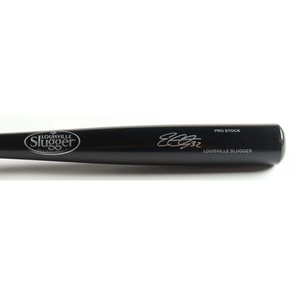 Evan Carter Signed Louisville Slugger Baseball Bat (Beckett) at PristineAuction.com