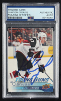 Lawson Crouse Signed 2016-17 Upper Deck Canvas #C113 YG RC (PSA) at PristineAuction.com
