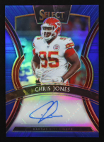 Chris Jones 2019 Select Signatures Prizm Blue #SPCJ #58/75 at PristineAuction.com