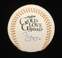 Yadier Molina Signed Gold Glove Award Baseball (Beckett) at PristineAuction.com