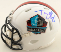 Terrell Owens Signed Hall Of Fame Logo Speed Mini Helmet (JSA) at PristineAuction.com