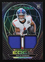 Malik Nabers 2024 Panini Obsidian Cutting Edge Materials #7 RC at PristineAuction.com