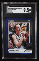 Caitlin Clark 2024 Panini Caitlin Clark Collection Donruss Blue #7 #15/22 RC (SGC 9.5) at PristineAuction.com