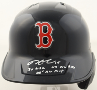 Dustin Pedroia Signed Red Sox Authentic Full-Size Batting Helmet Inscribed "3x WSC", "07 AL ROY" & "08 AL MVP" (JSA) at PristineAuction.com