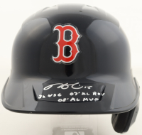 Dustin Pedroia Signed Red Sox Authentic Full-Size Batting Helmet Inscribed "3x WSC", "07 AL ROY" & "08 AL MVP" (JSA) at PristineAuction.com