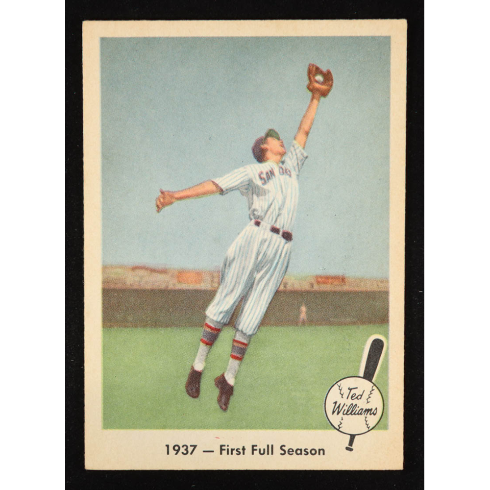 Ted Williams 1959 Fleer #8 1937 First Full Season at PristineAuction.com
