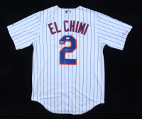 Ronny Mauricio Signed Mets Majestic Jersey Inscribed "El Chimi" (JSA & Mauricio) at PristineAuction.com
