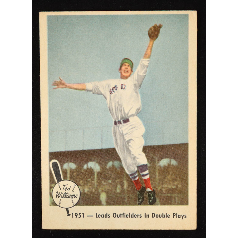 Ted Williams 1959 Fleer #43 Double Play Lead at PristineAuction.com