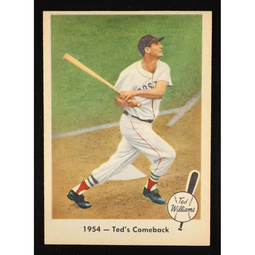 Ted Williams 1959 Fleer #52 1954 Ted's Comeback at PristineAuction.com