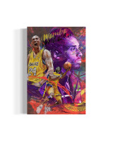 Kobe Bryant Lakers Custom 14x20 Canvas at PristineAuction.com