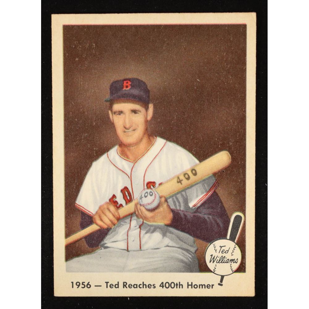 Ted Williams 1959 Fleer #57 400th Homer at PristineAuction.com
