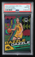 Caitlin Clark 2024 Panini Caitlin Clark Collection Mosaic Razzle Dazzle #RD2 RC (PSA 10) at PristineAuction.com