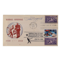 Phil Rizzuto Signed 1939 Baseball Centennial FDC Envelope (JSA) at PristineAuction.com