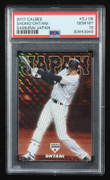 Shohei Ohtani 2017 Calbee Samurai Japan #SJ06 RC (PSA 10) at PristineAuction.com